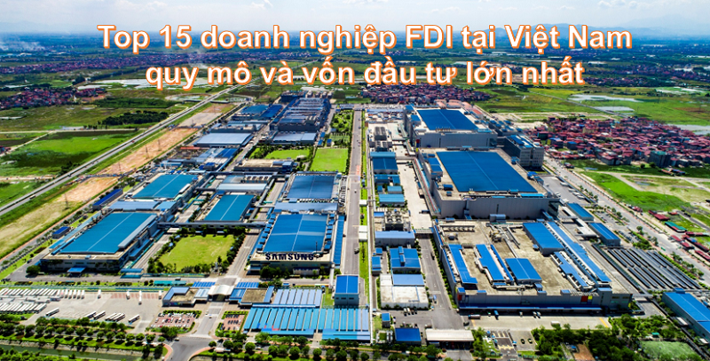 Nhà máy FDI tại Việt Nam