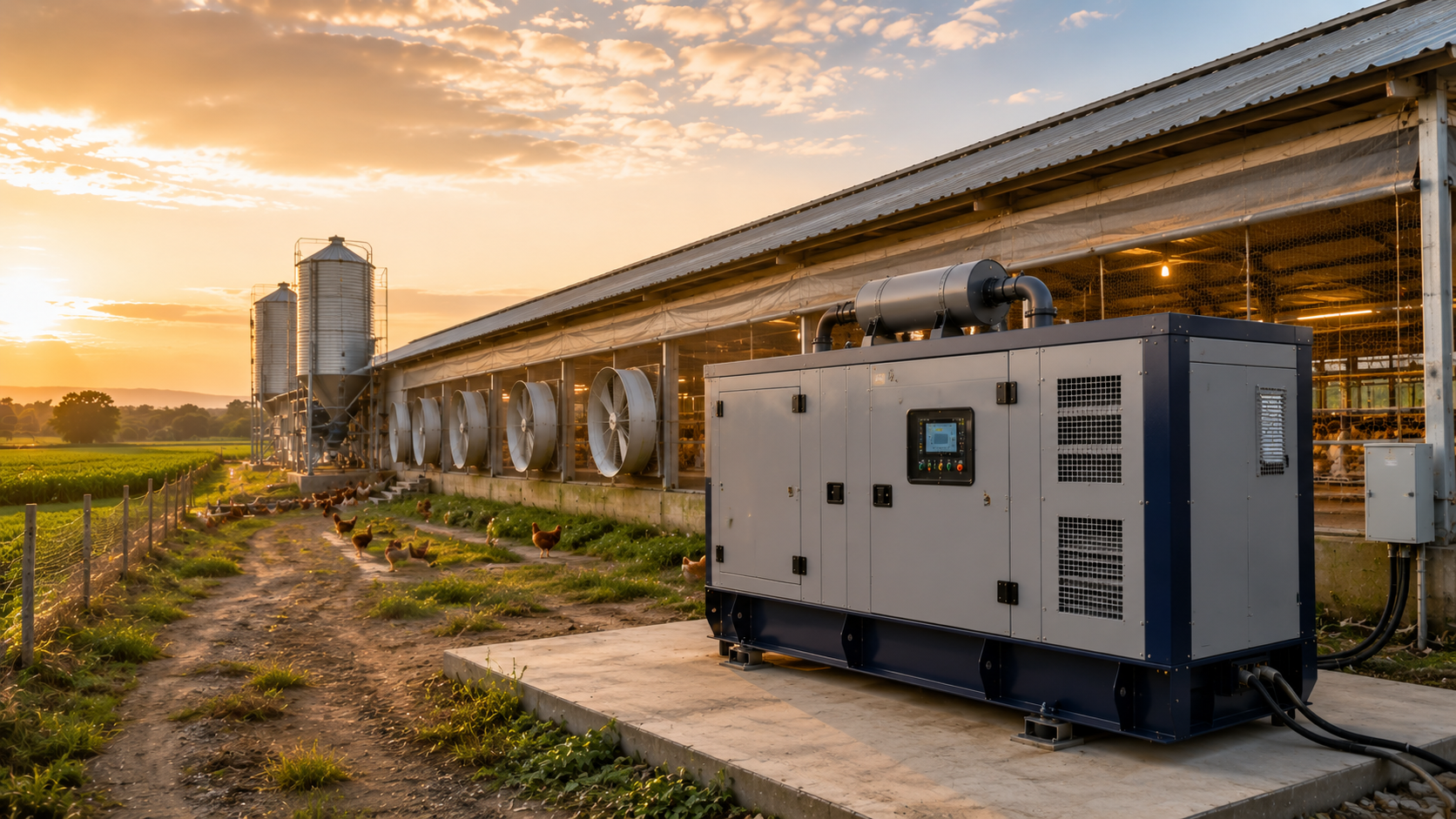 Máy phát điện Cummins cho trang trại chăn nuôi – Power Pro Việt Nam