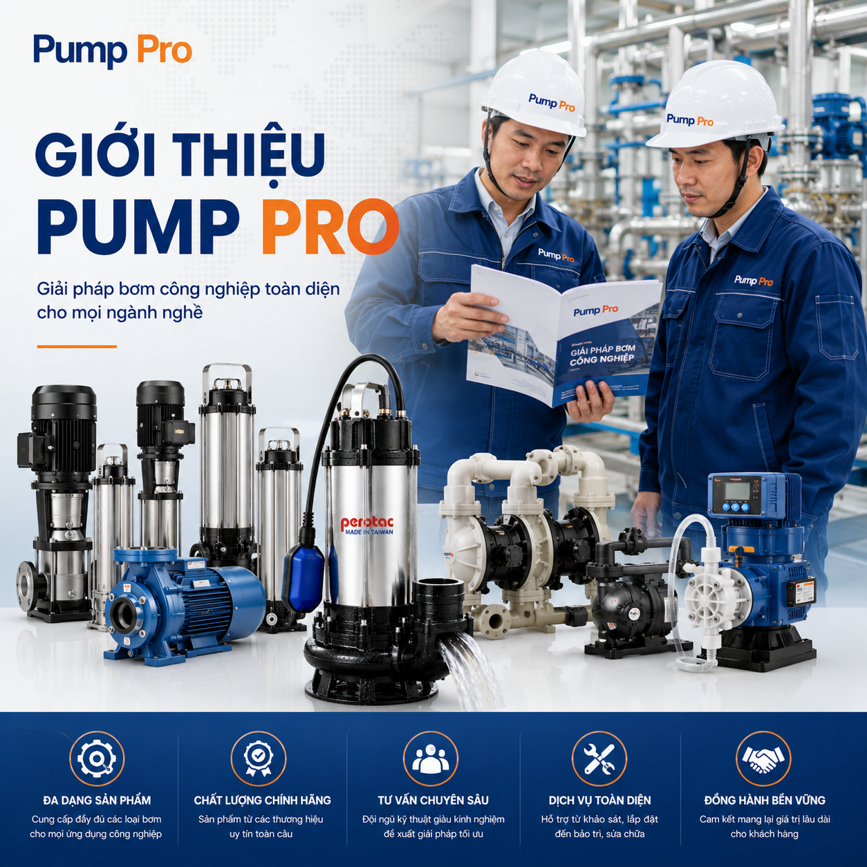 Tổng Quan Về Pump Pro - Chuyên Gia Bơm Công Nghiệp