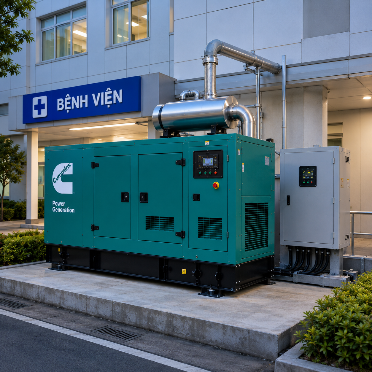 Máy phát điện cho bệnh viên | Power Pro