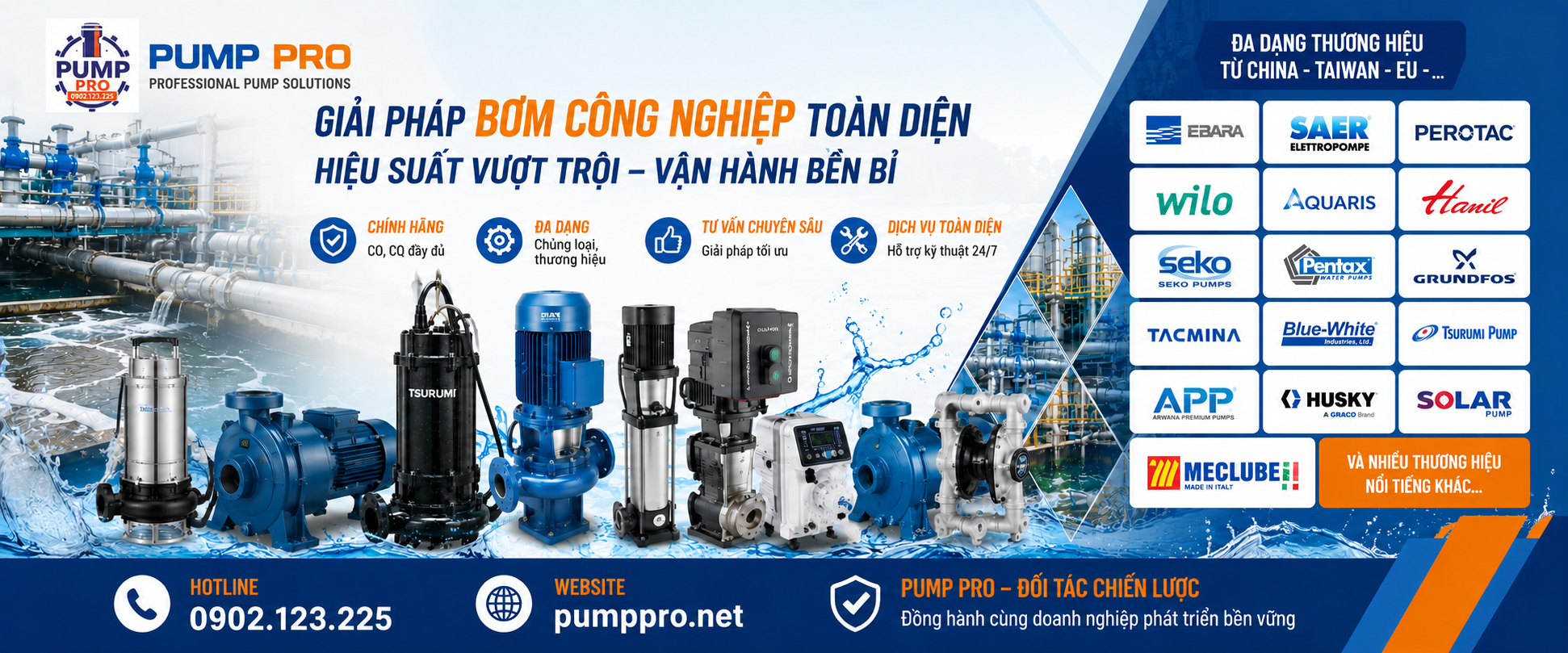 Giới Thiệu Pump Pro Giải Pháp Bơm Công Nghiệp