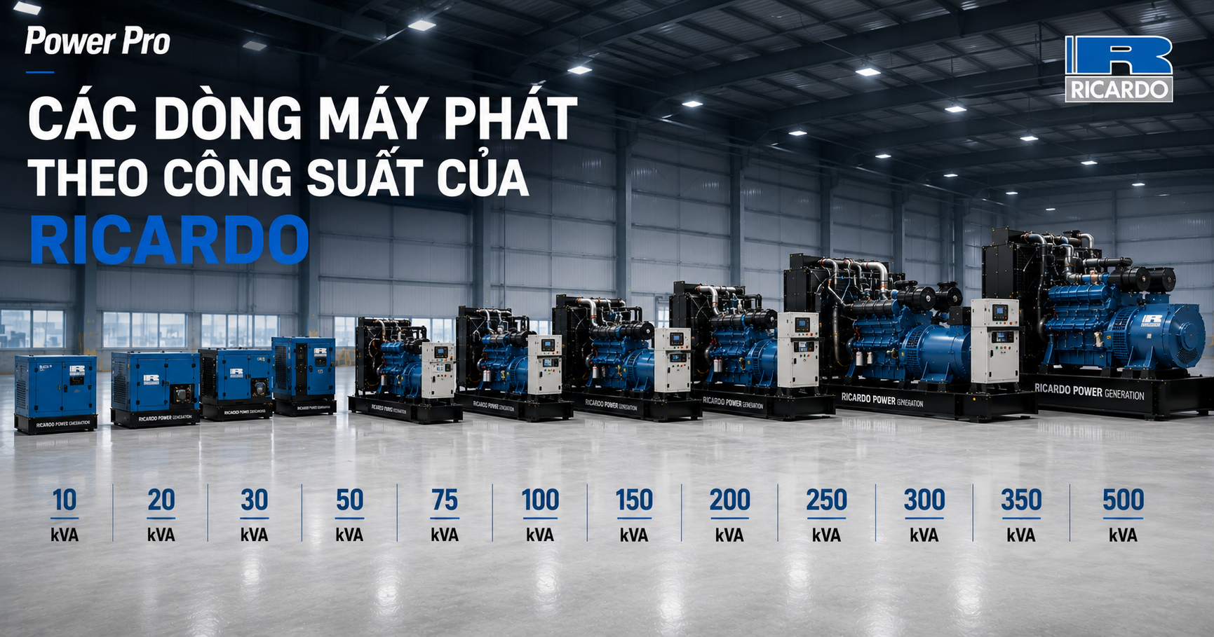 Báo giá MPĐ theo công suất