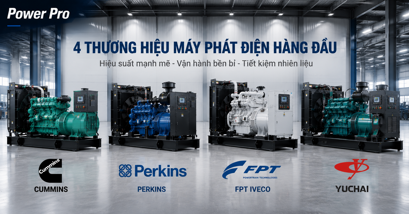 Báo Giá Máy Phát Điện Công Nghiệp 2026