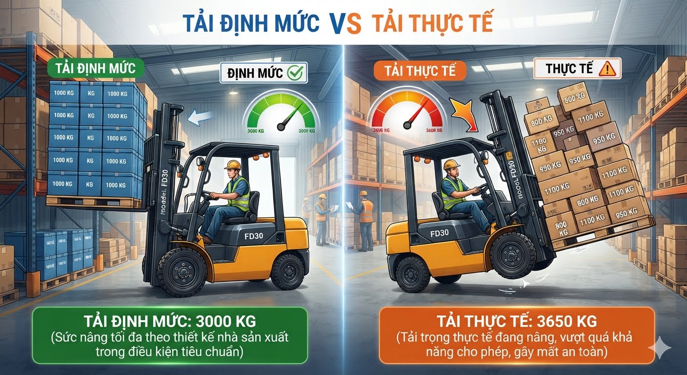 Tải Định Mức Vs Tải Thực Tế