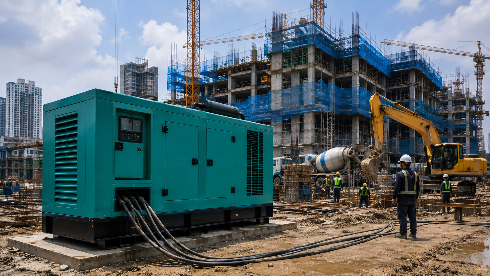 Yêu Cầu Máy Phát Công Trường phải có