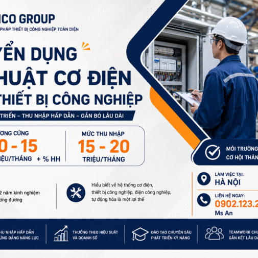 Tuyển Dụng Kĩ Thuật Power Pro