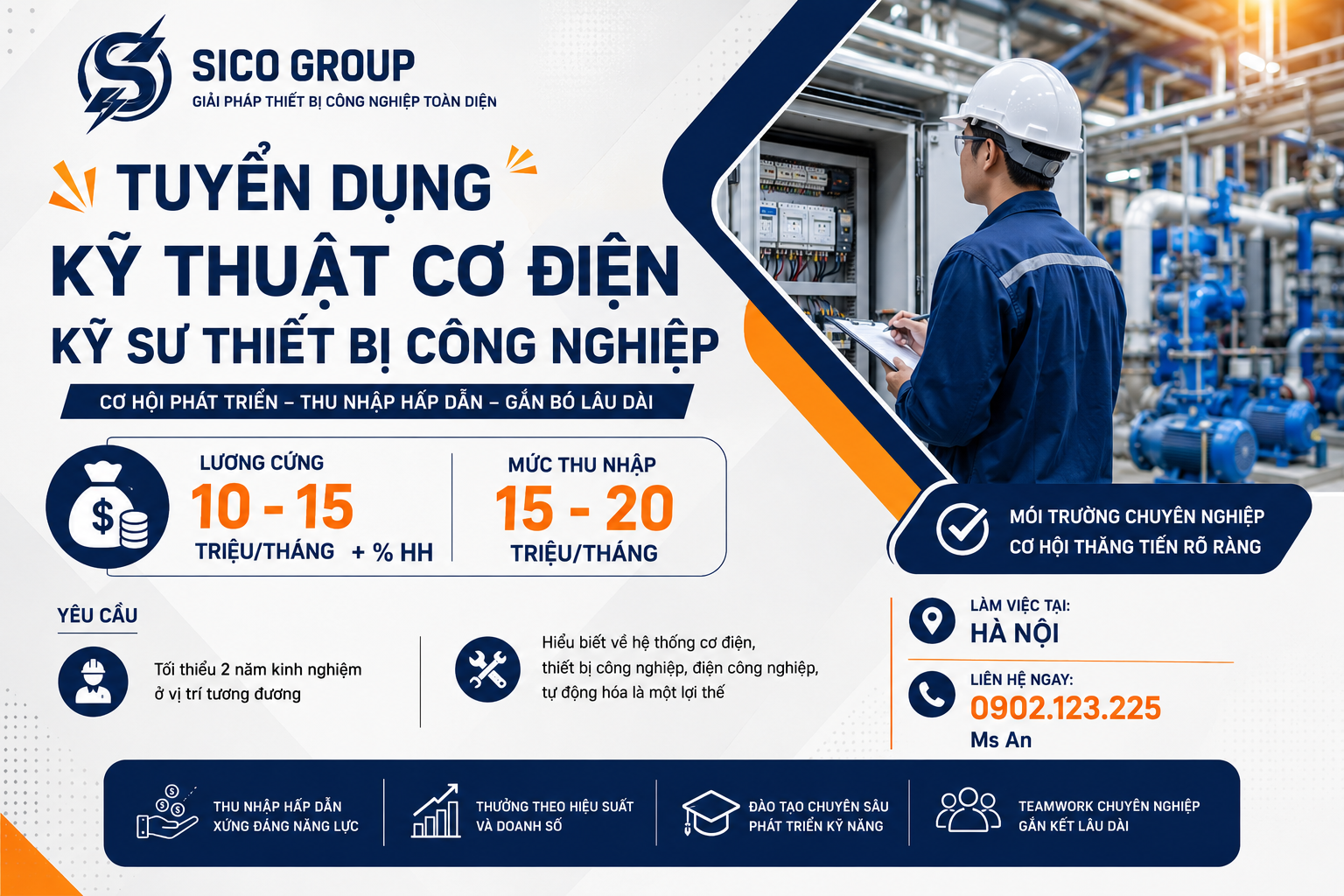 Tuyển Dụng Kĩ Thuật Power Pro