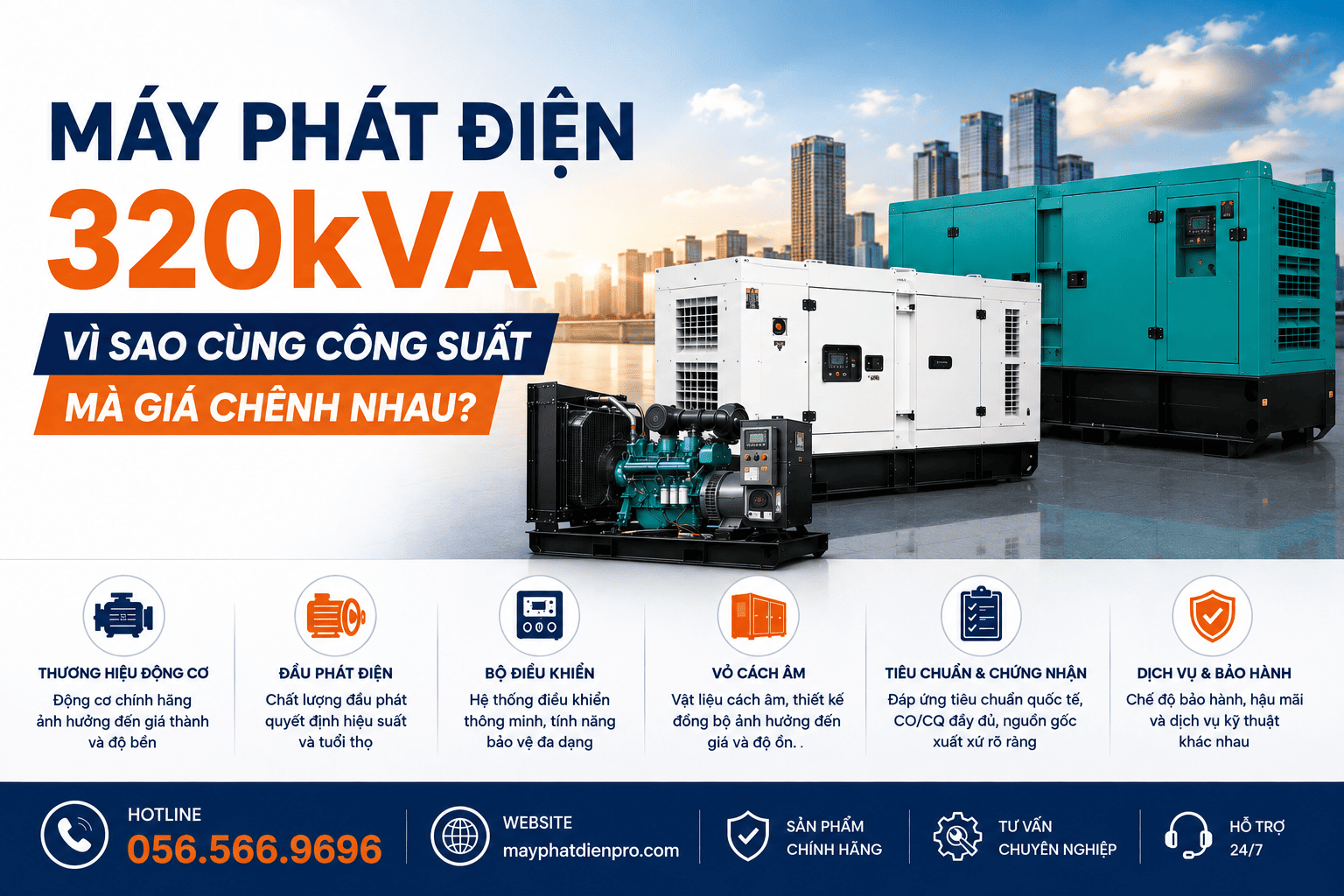 Máy phát điện 320kVA