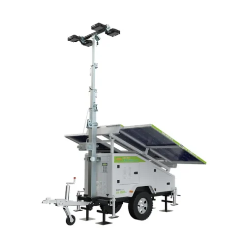 Tháp chiếu sáng năng lượng mặt trời dòng HSL - hình 5