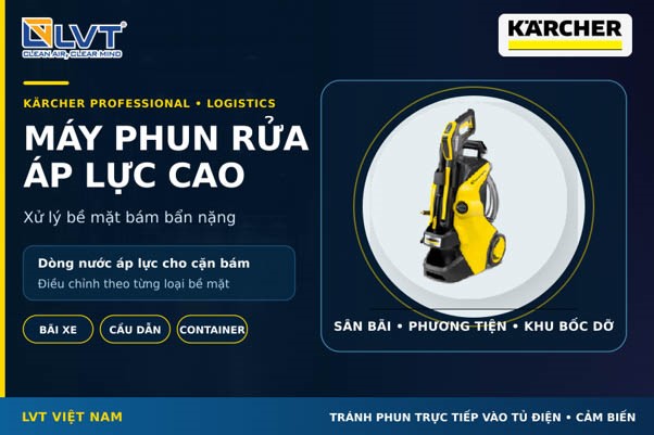 III. MÁY HÚT BỤI CÔNG NGHIỆP KÄRCHER CHO VỆ SINH LINH HOẠT