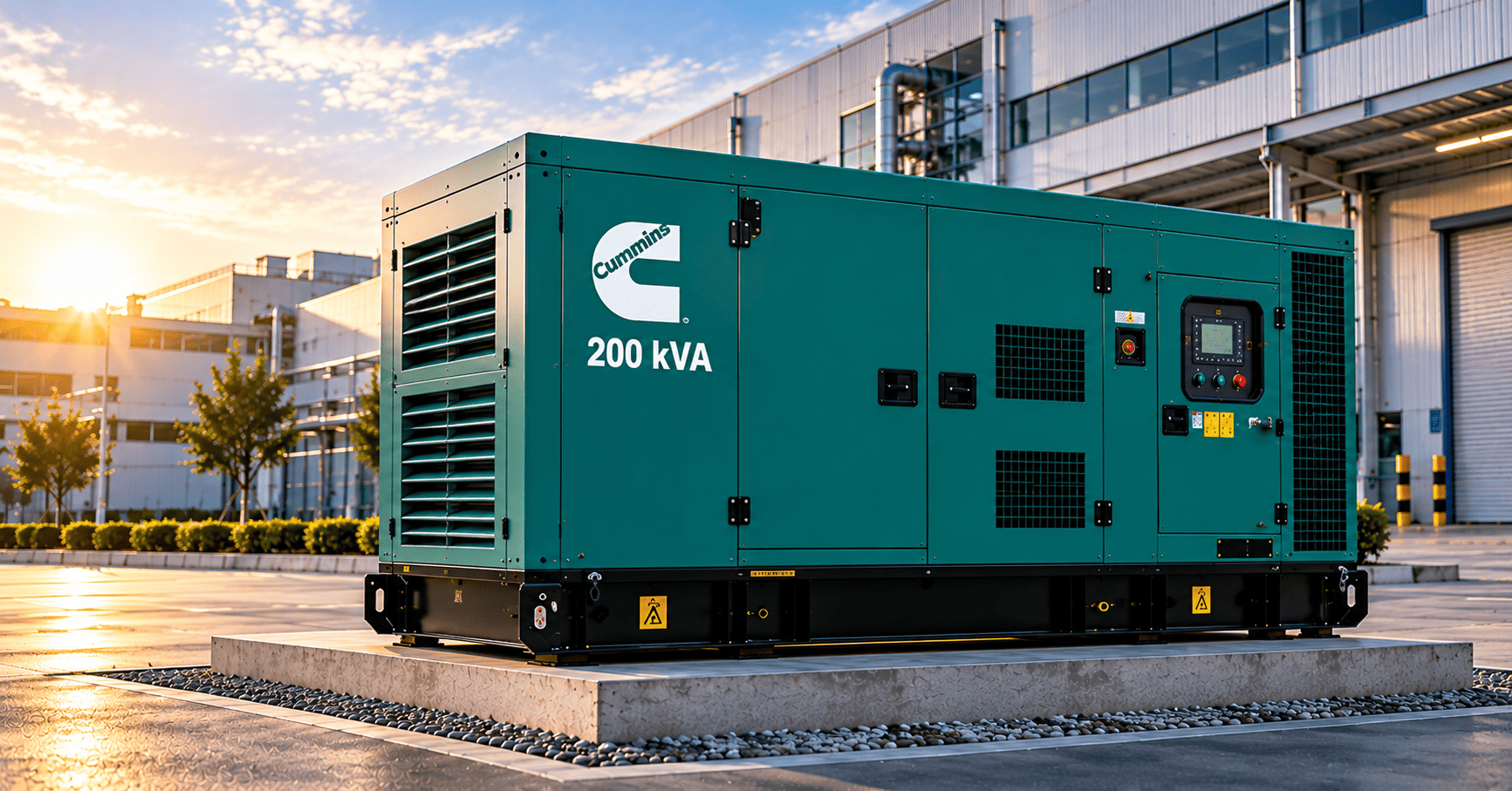 Máy phát điện 200kVA Cummins