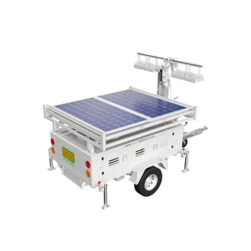 Tháp chiếu sáng năng lượng mặt trời dòng HSL - hình 4
