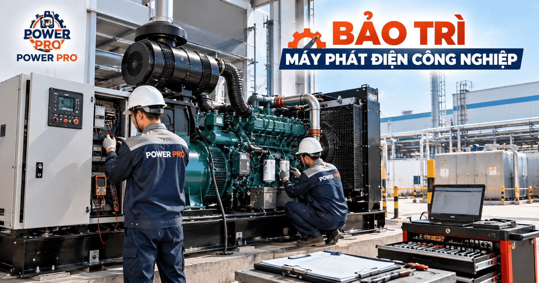 Bảo Trì Máy Phát Điện Công Nghiệp