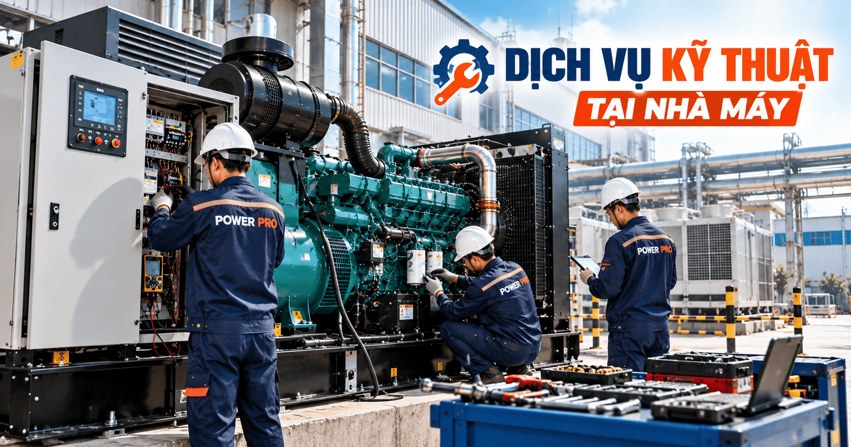 Dịch Vụ Kỹ Thuật Tại Nhà Máy