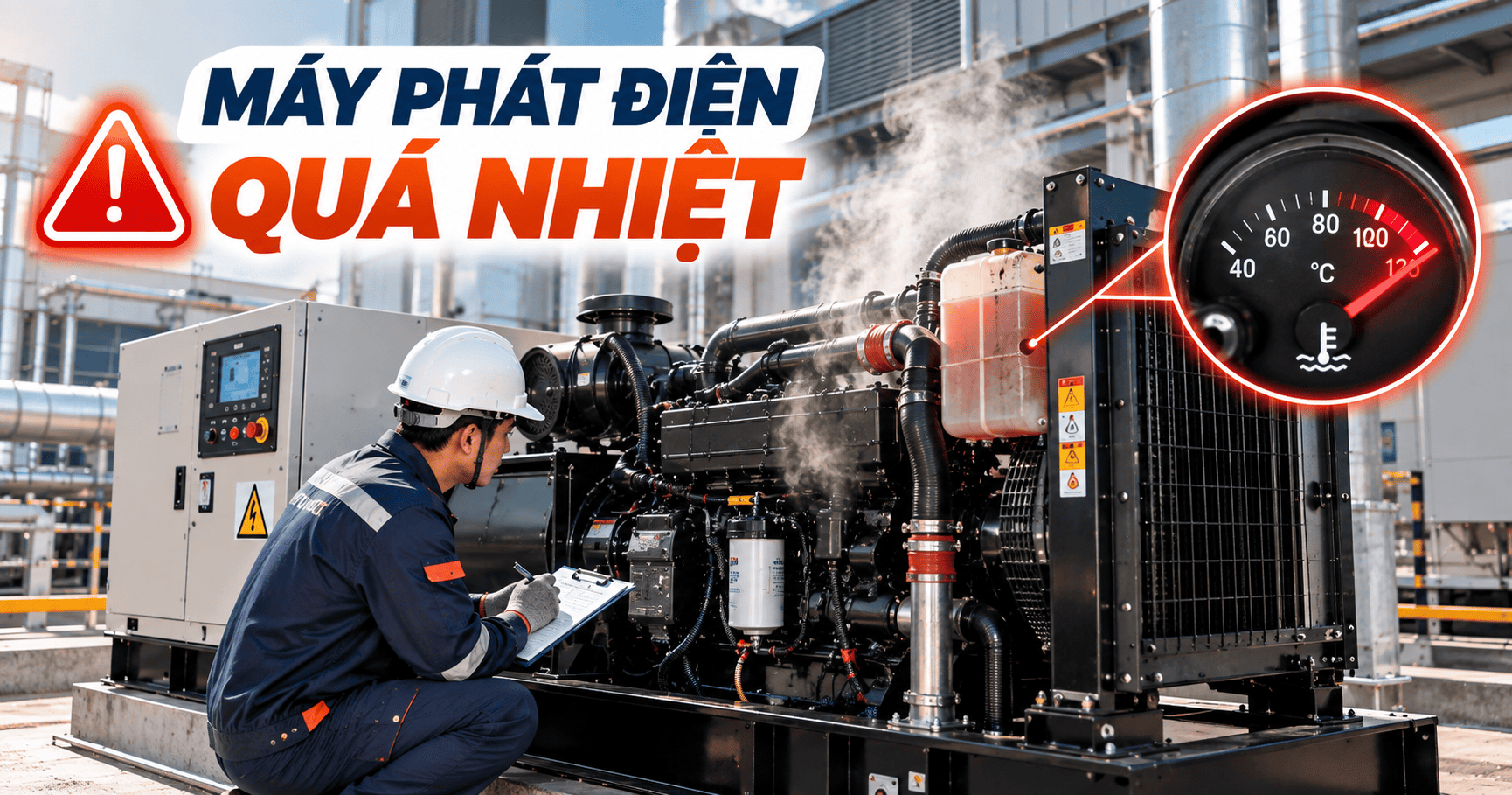 Máy Phát Điện Quá Nhiệt