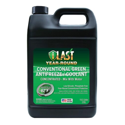 Nước làm mát iLast Year-Round Conventional Green đậm đặc, pha với nước, dung tích 3,78 lít