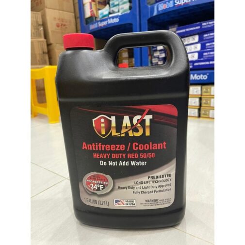 Nước làm mát iLast Heavy Duty Red 50/50 pha sẵn, dung tích 3,78 lít
